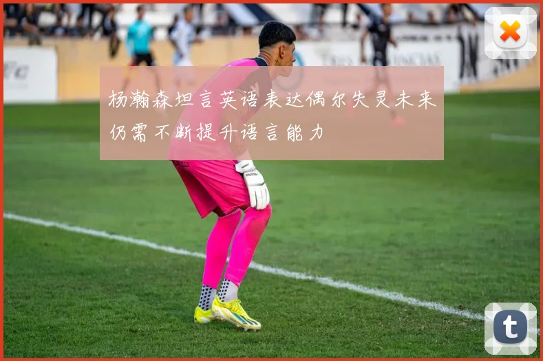 杨瀚森坦言英语表达偶尔失灵未来仍需不断提升语言能力