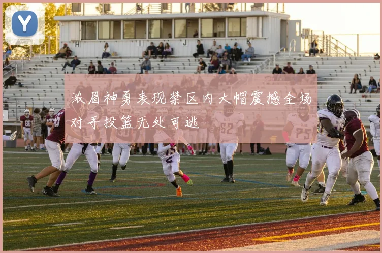 浓眉神勇表现禁区内大帽震撼全场对手投篮无处可逃